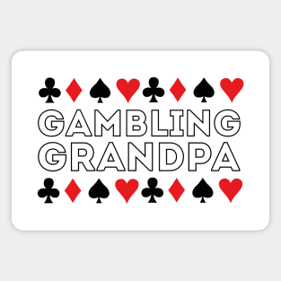 Gambling Grandma Magnet